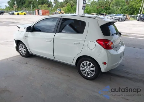 2014 Mitsubishi Mirage De from USA, damaged, VIN ML32A3HJ1EH015445